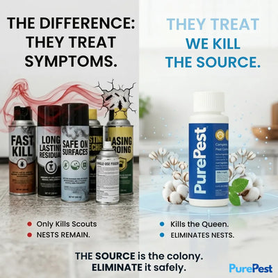 PurePest™ Complete Pest Control Concentrate Pack of 3